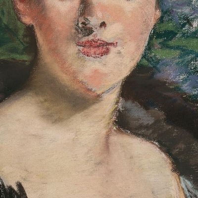 Lady In Fur Édouard Manet emt46 canvas print