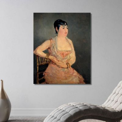 Lady In Pink Édouard Manet emt47 canvas print 