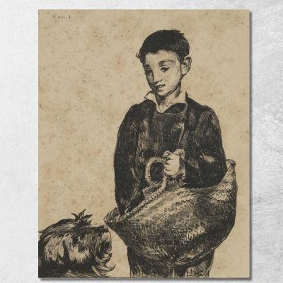 The Kid Édouard Manet emt53 canvas print 