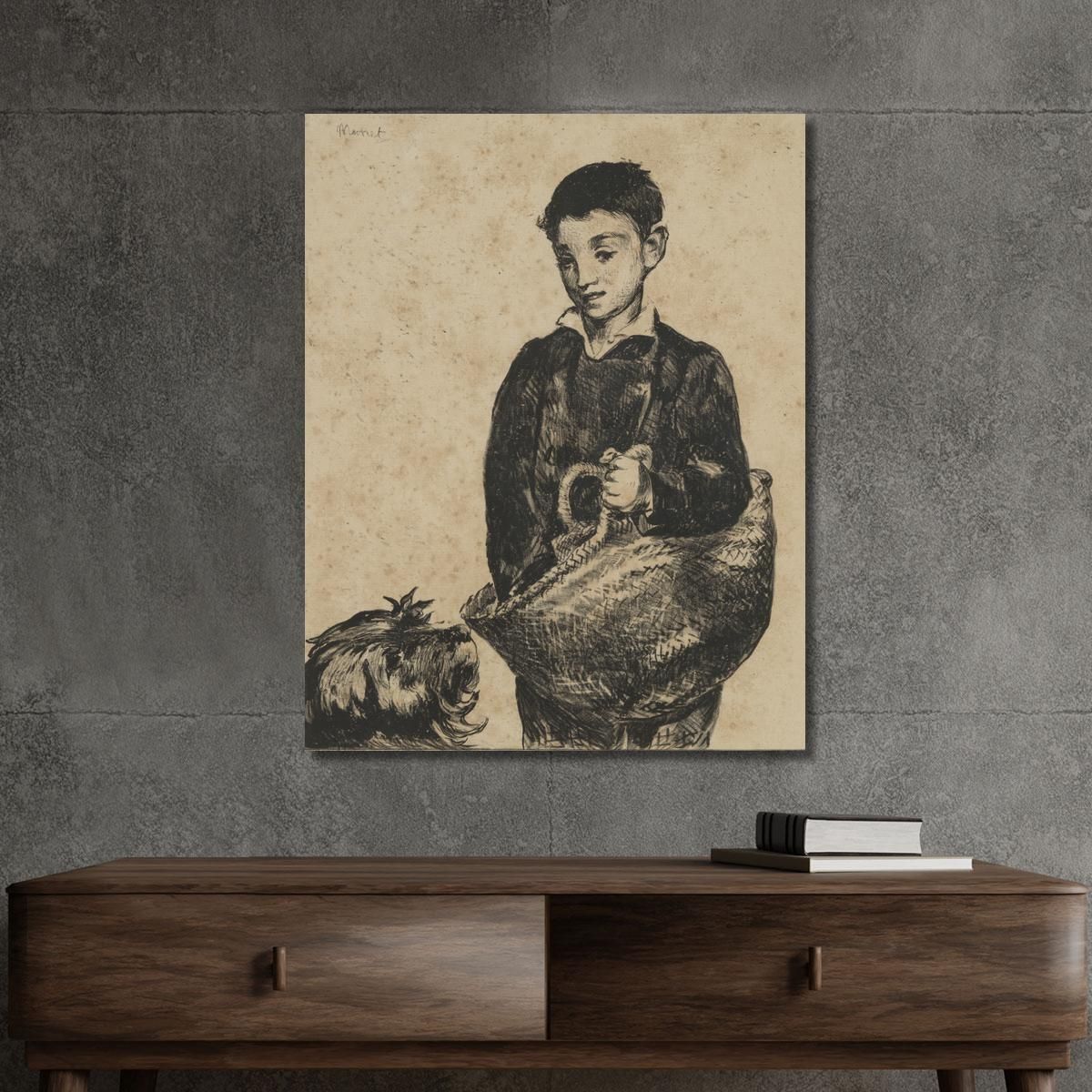 The Kid Édouard Manet emt53 canvas print 