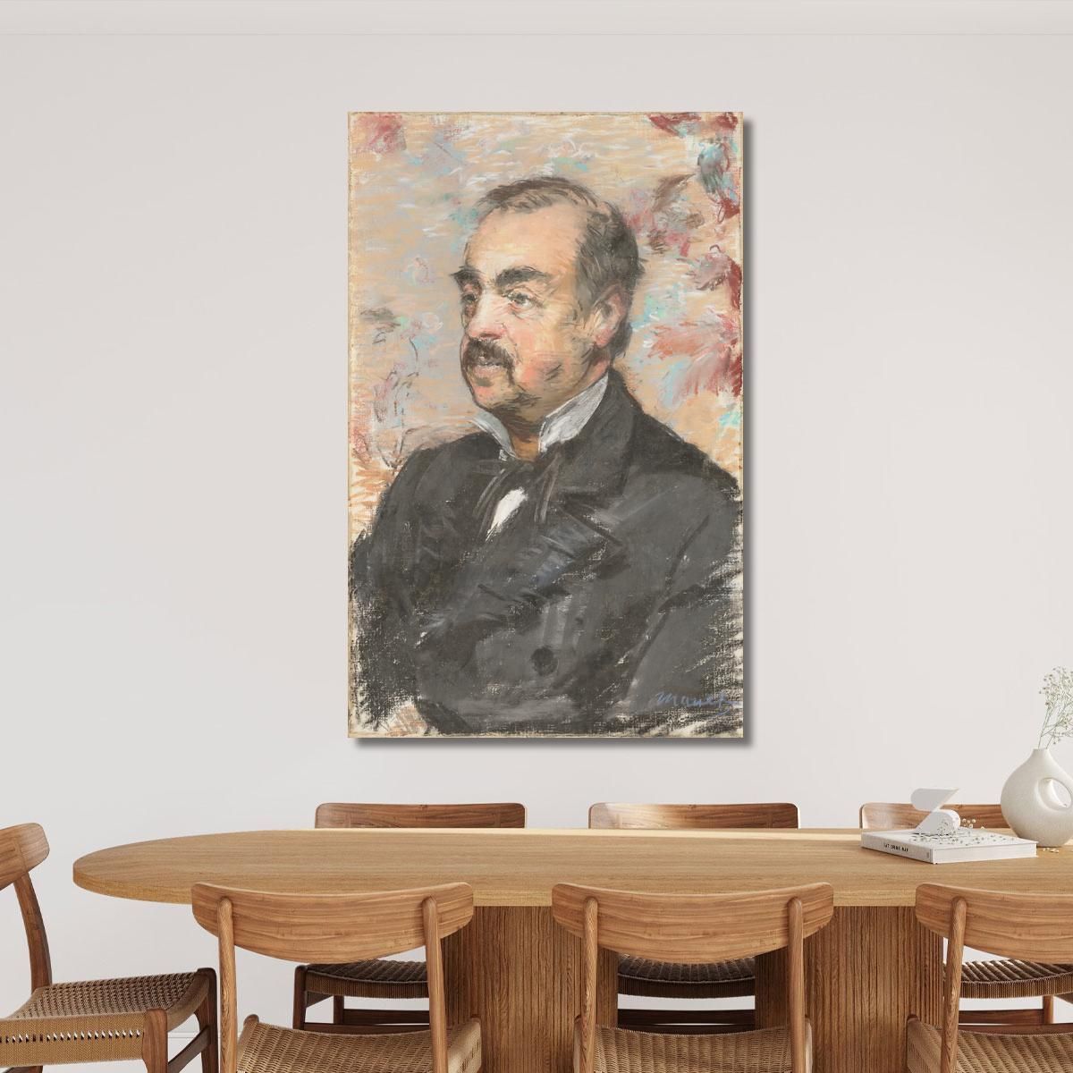 Portrait Of Julien De La Rochenoire Édouard Manet emt90 canvas print 
