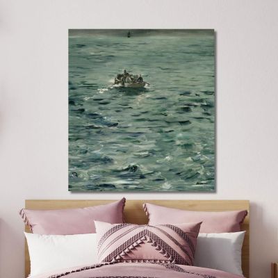 Rochefort S Escape 1881 Édouard Manet emt96 canvas print 