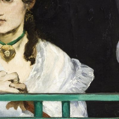 The Balcony Édouard Manet emt114 canvas print