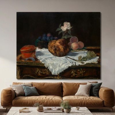 The Brioche Édouard Manet emt116 canvas print 