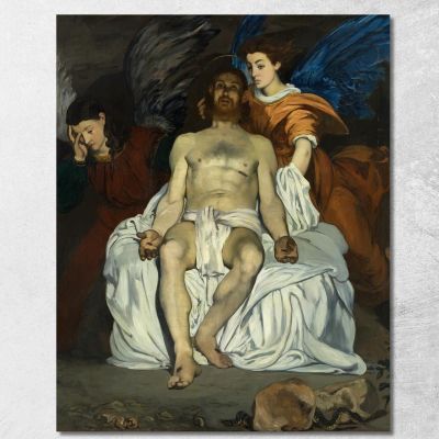 The Dead Christ With Angels Édouard Manet emt119 canvas print 