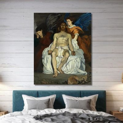 The Dead Christ With Angels Édouard Manet emt119 canvas print 
