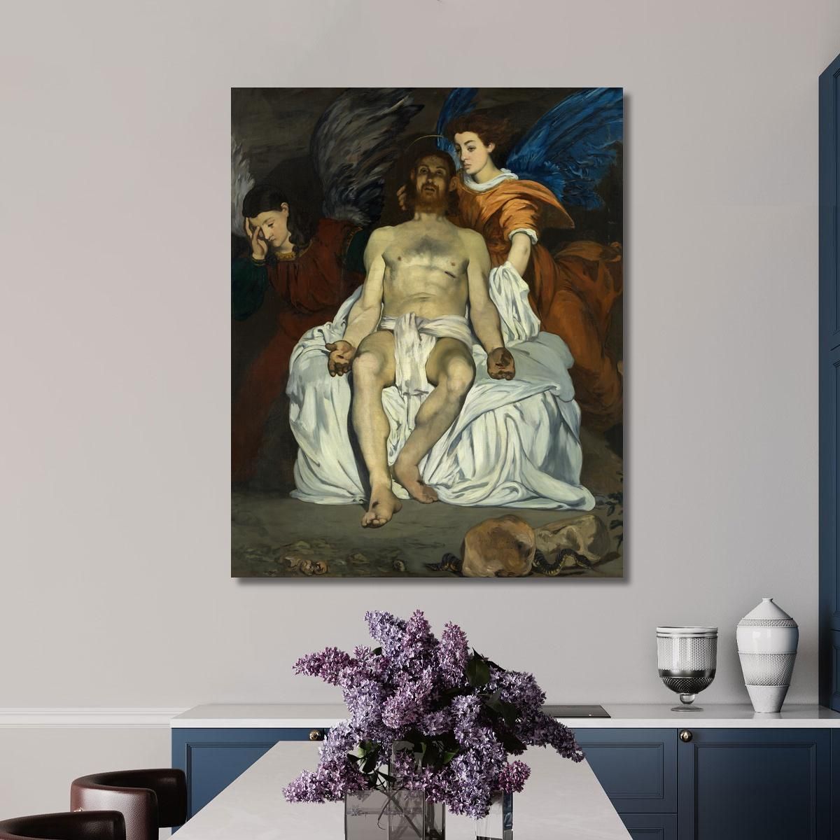 The Dead Christ With Angels Édouard Manet emt119 canvas print 