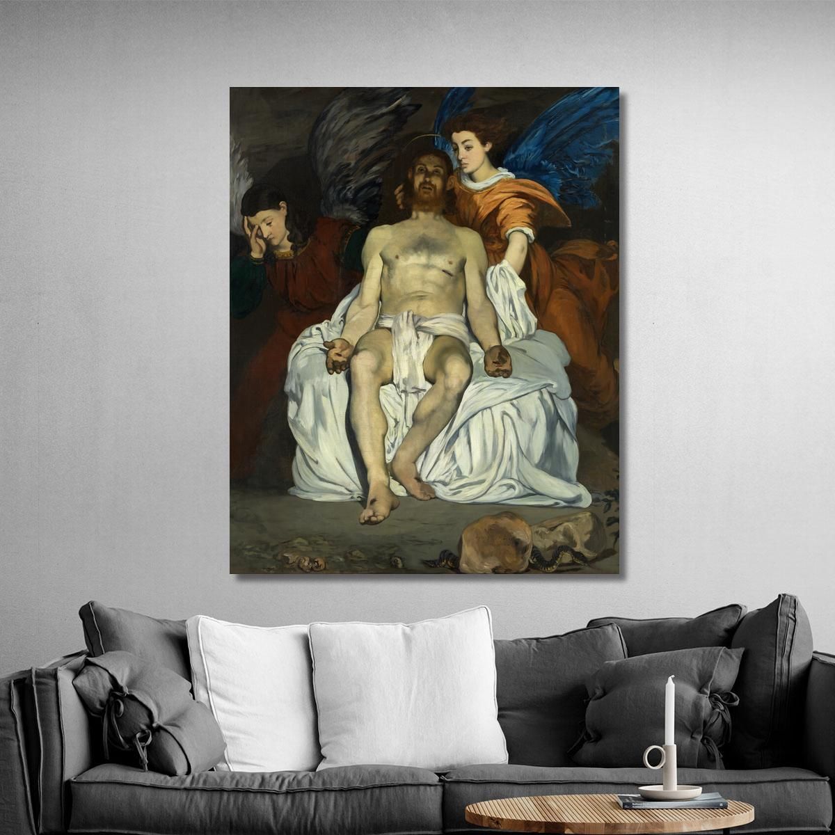 The Dead Christ With Angels Édouard Manet emt119 canvas print 