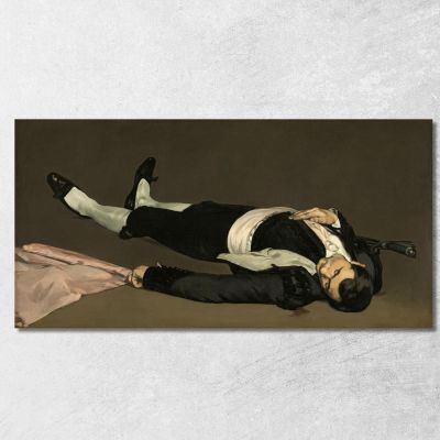 The Dead Toreador Édouard Manet emt120 canvas print 