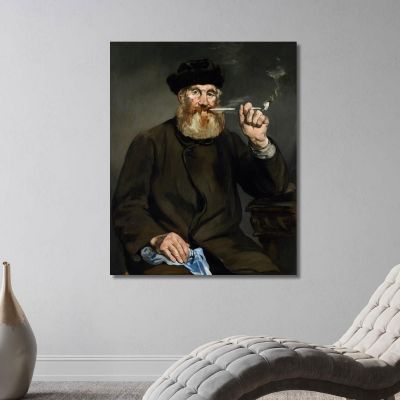 The Smoker Édouard Manet emt137 canvas print 