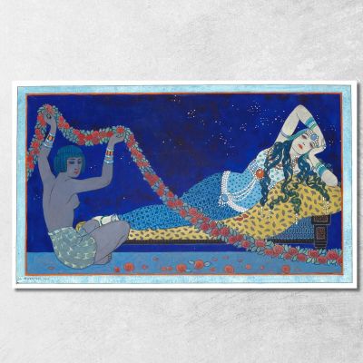 Cleopatra 2 George Barbier gbb10 canvas print 