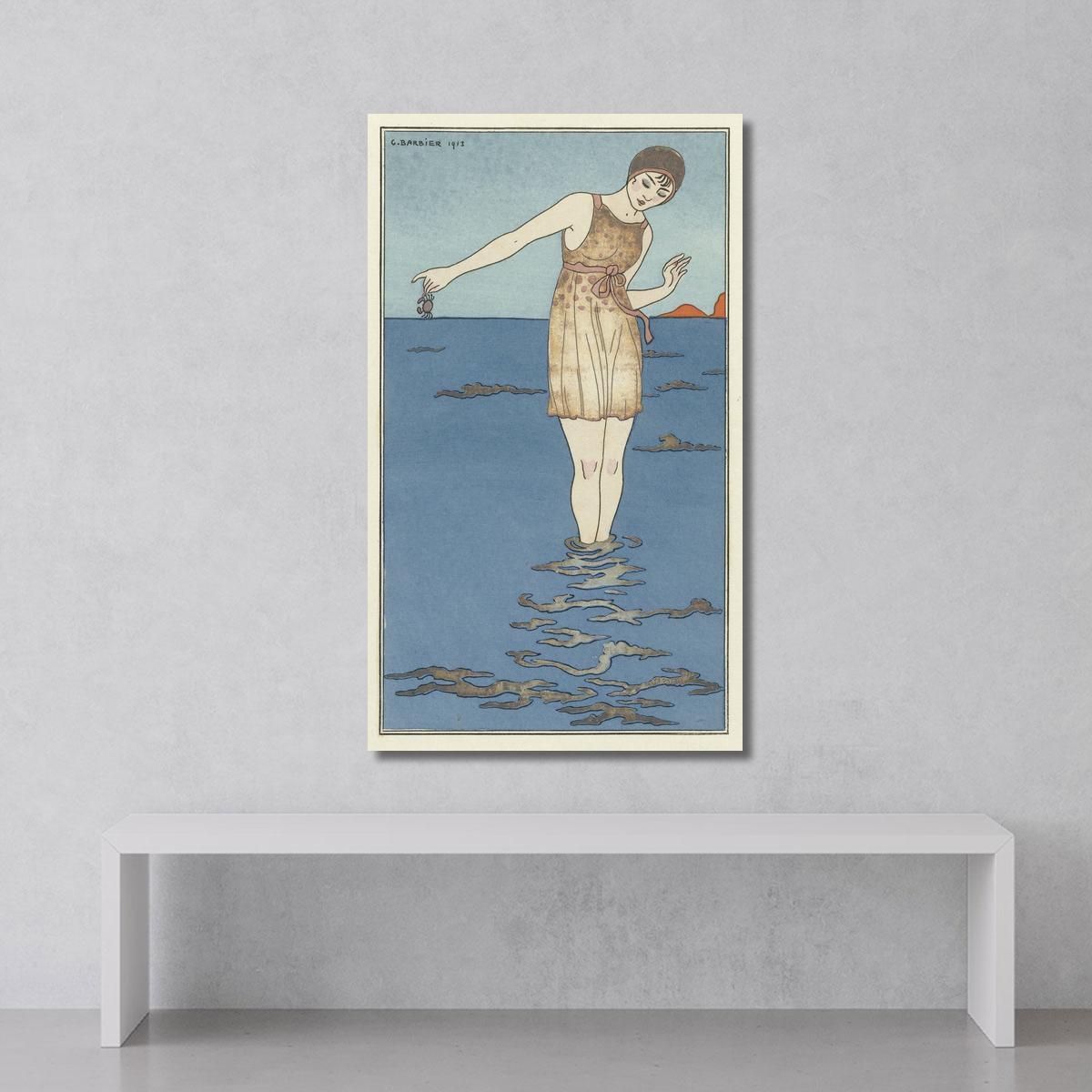 Bathing Suit George Barbier gbb13 canvas print 