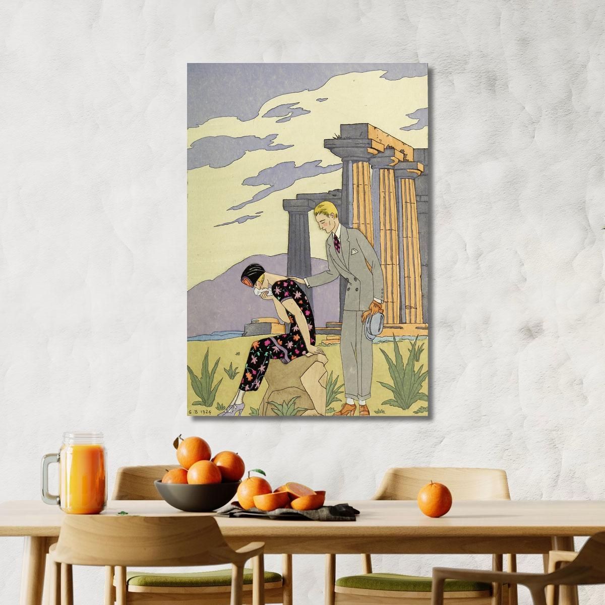 Falbalas And Fanfreluches Paestum George Barbier gbb53 canvas print 
