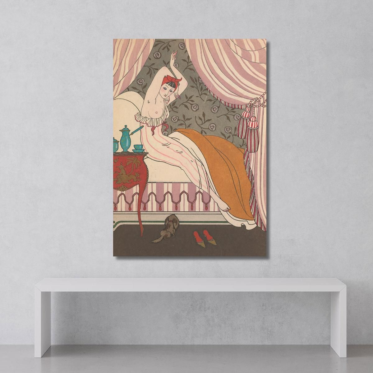 The Beautiful Morning George Barbier gbb74 canvas print 