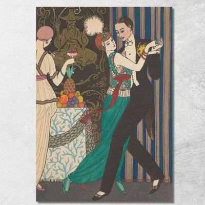 Dance George Barbier gbb77 canvas print 
