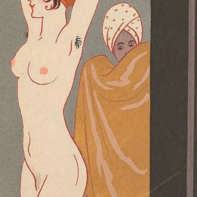 The Basin George Barbier gbb90 canvas print