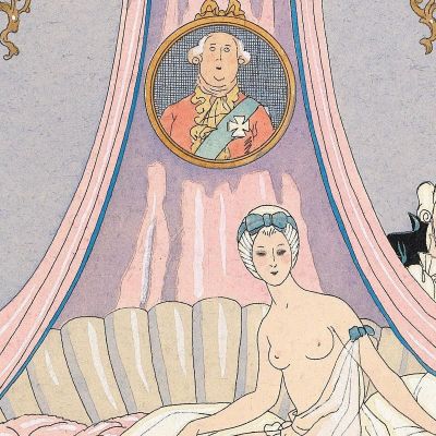 Morning Morning George Barbier gbb111 canvas print