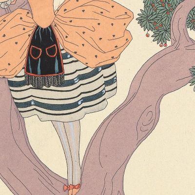 Cherries Cherries George Barbier gbb118 canvas print
