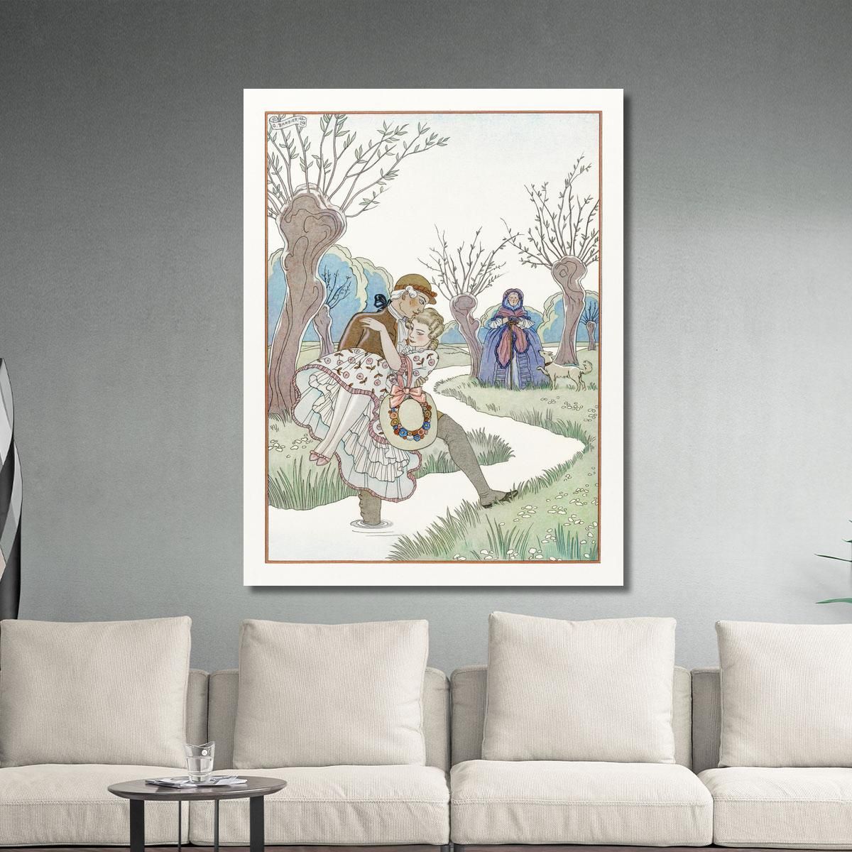 Dangerous Relationships George Barbier gbb120 canvas print 