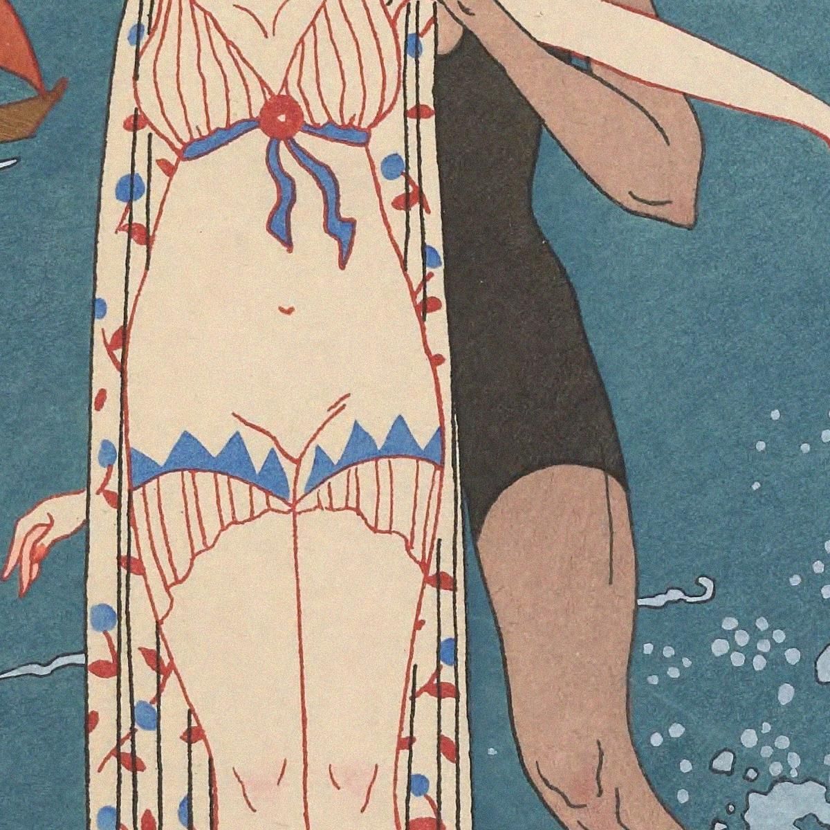 The Small Island George Barbier gbb123 canvas print