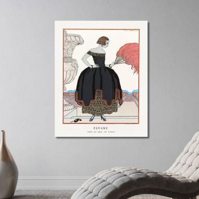 Pavane George Barbier gbb142 canvas print 