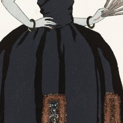 Pavane George Barbier gbb142 canvas print