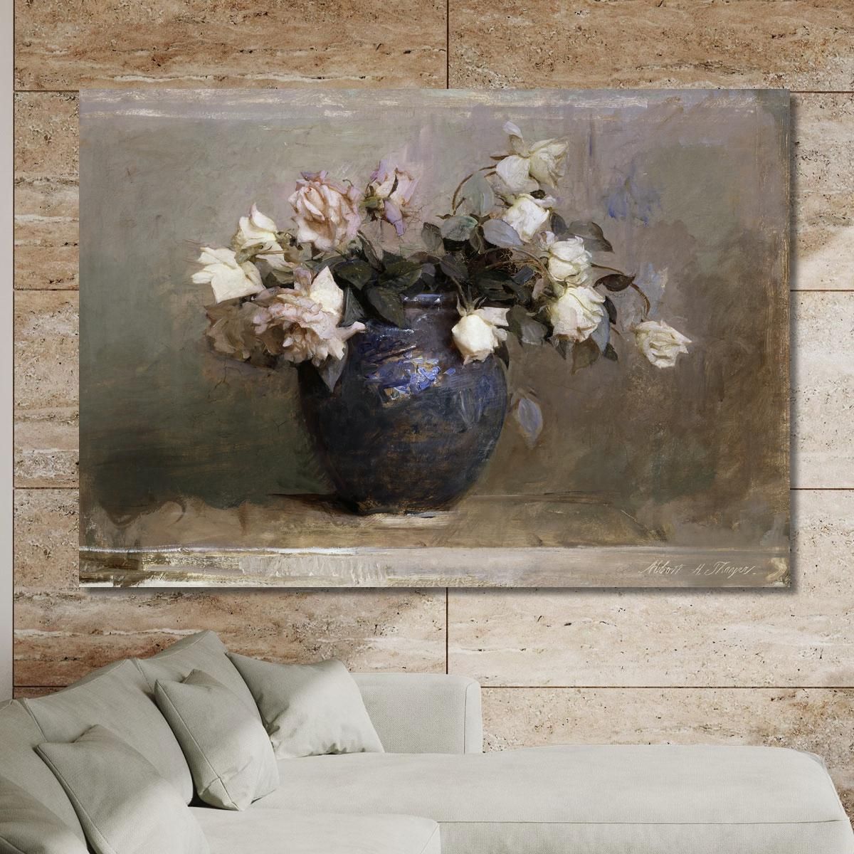 Roses Abbott Handerson Thayer aht19 canvas print 