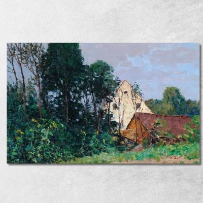 Evening Mood Alfred Zoff azf13 canvas print 
