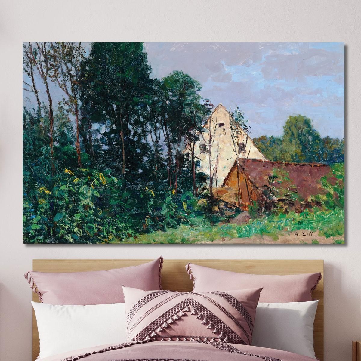 Evening Mood Alfred Zoff azf13 canvas print 
