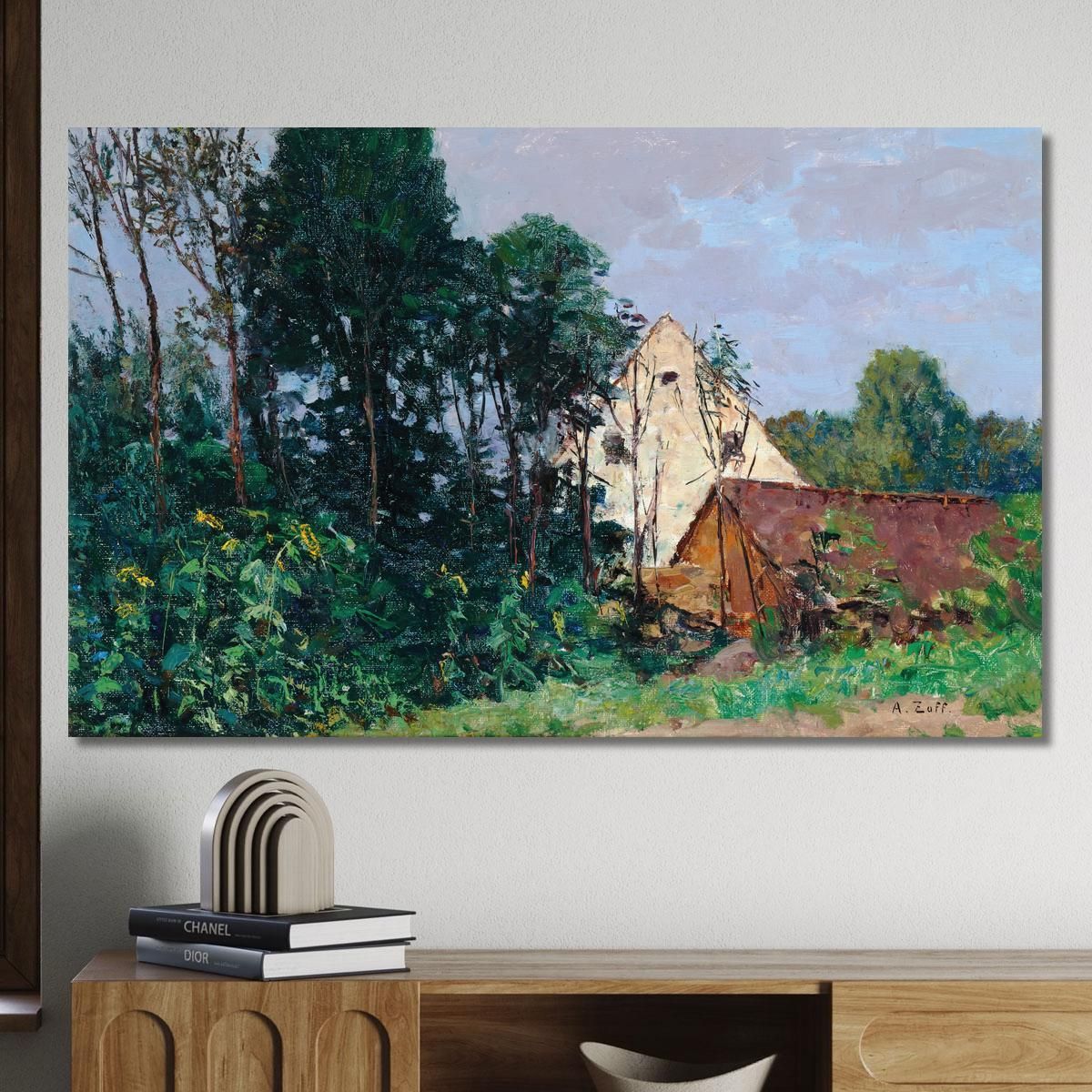 Evening Mood Alfred Zoff azf13 canvas print 