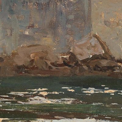 Homecoming Of The Fishermen Of Concarneau Alfred Zoff azf43 canvas print