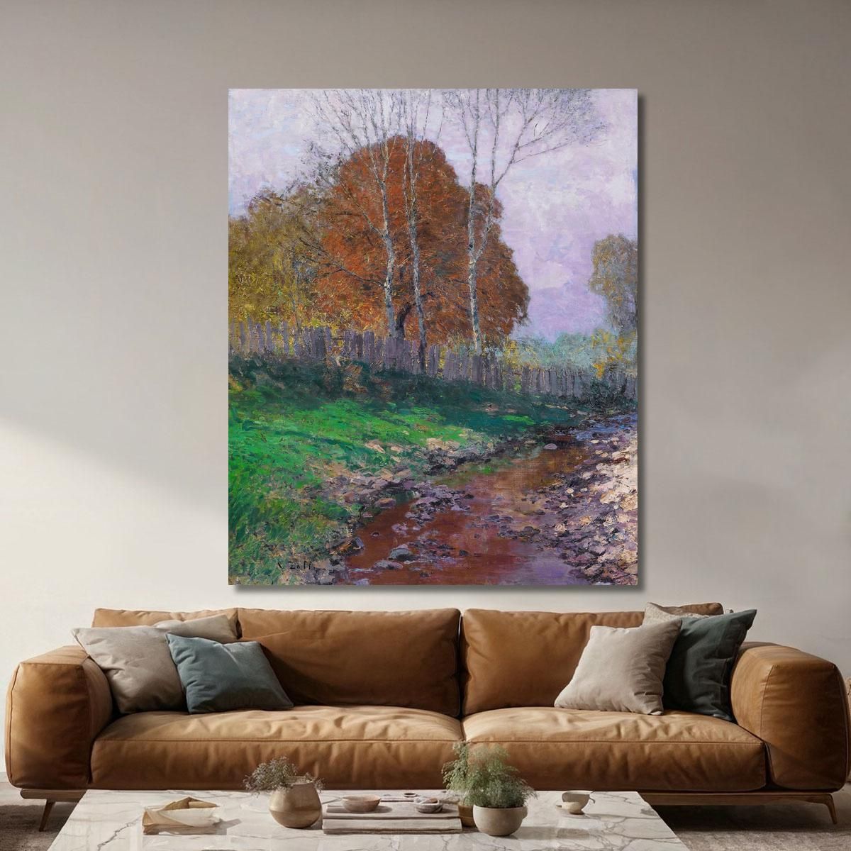 The Krems Valley Autumn Alfred Zoff azf64 canvas print 