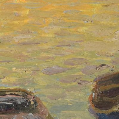 A Spring Night During The Fishing Season Anna Boberg abb4 canvas print A Spring Night During The Fishing Season Anna Boberg abb4 canvas print