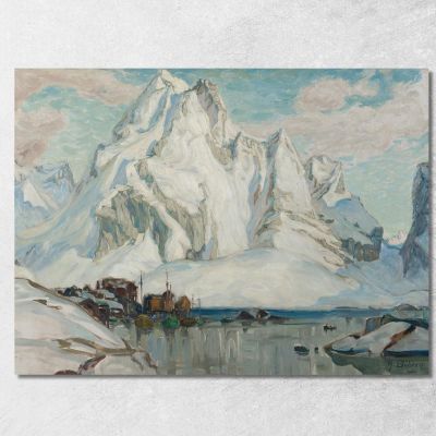After The Massacre. Study From North Norway Anna Boberg abb5 canvas print 