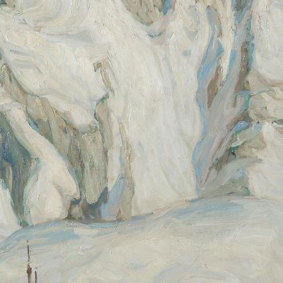 After The Massacre. Study From North Norway Anna Boberg abb5 canvas print