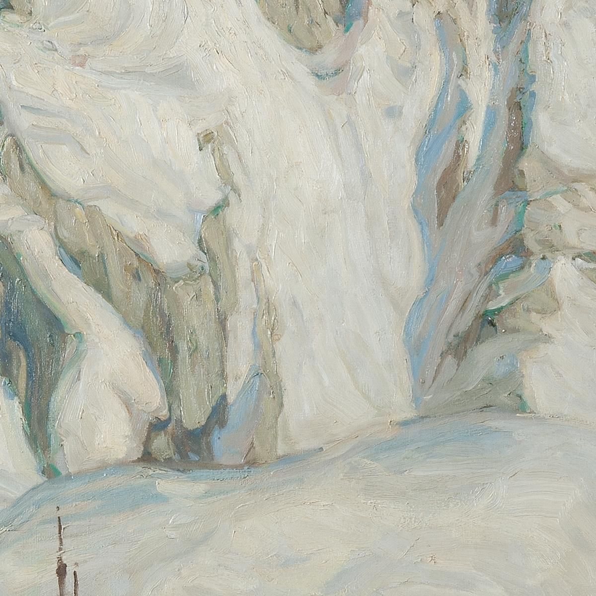 After The Massacre. Study From North Norway Anna Boberg abb5 canvas print