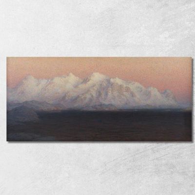 Mountains. Study From North Norway Anna Boberg abb25 canvas print