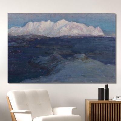 Night Over Store Molla. Study From Lofoten Anna Boberg abb28 canvas print 