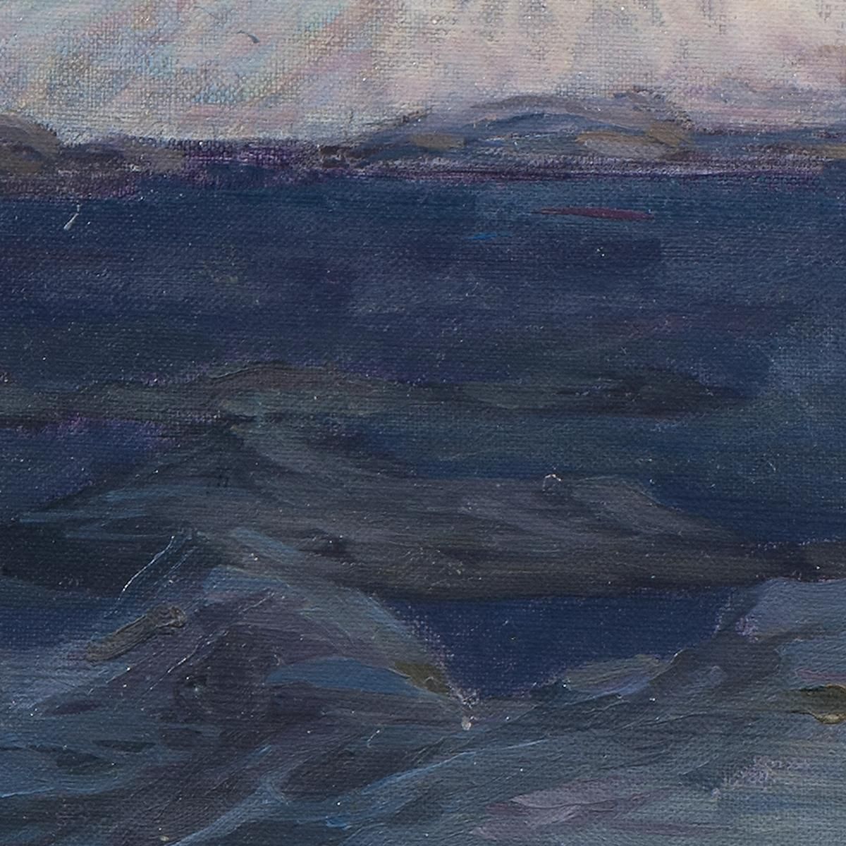 Night Over Store Molla. Study From Lofoten Anna Boberg abb28 canvas print