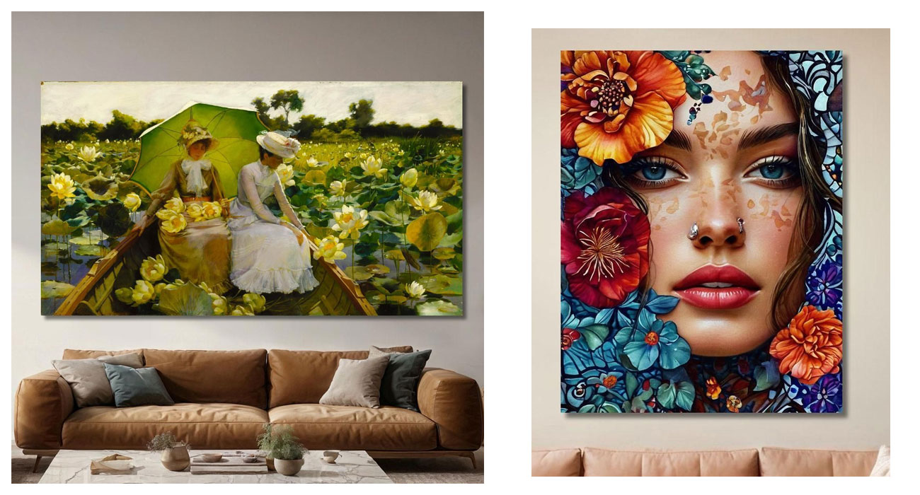 modern canvas artprintsiam